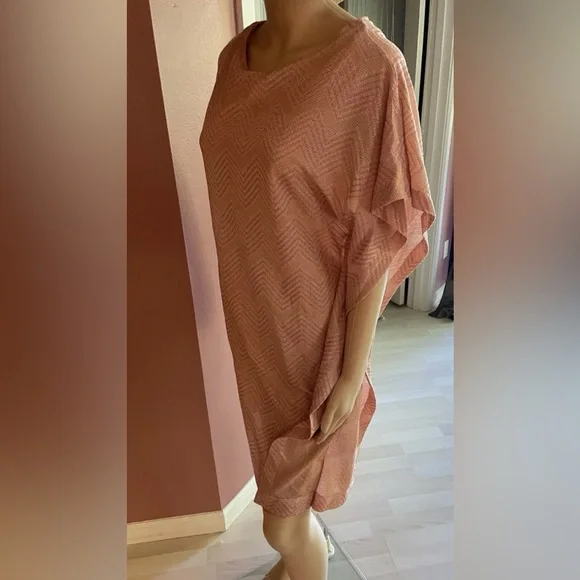 Missoni Asymmetrical Pink/Peach Dress/Tunic. - Picture 3 of 16